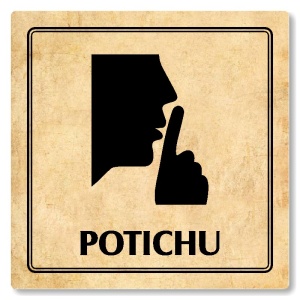 Potichu, 100x100mm, pergamen, Utah